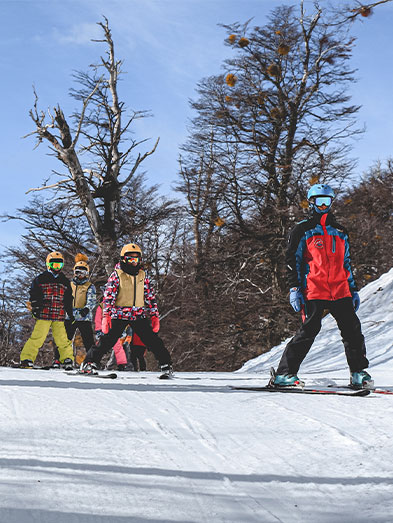 Clases grupales ski Bariloche